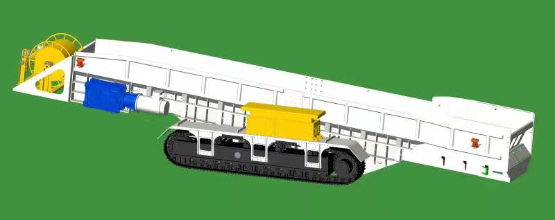 履帶式移動梭車（移動料倉）